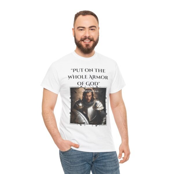 Armor of God Unisex Tee - Ephesians 6:11 European Male