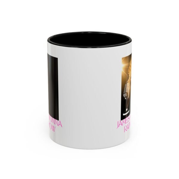 Official "The James and Donna Radio Show™" Accent Coffee Mug (11oz & 15oz) - Image 2