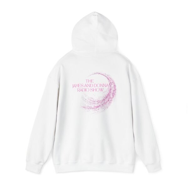 Official "The James And Donna Radio Show™" Unisex Hoodie – Heavy Blend™ Edition - Image 9