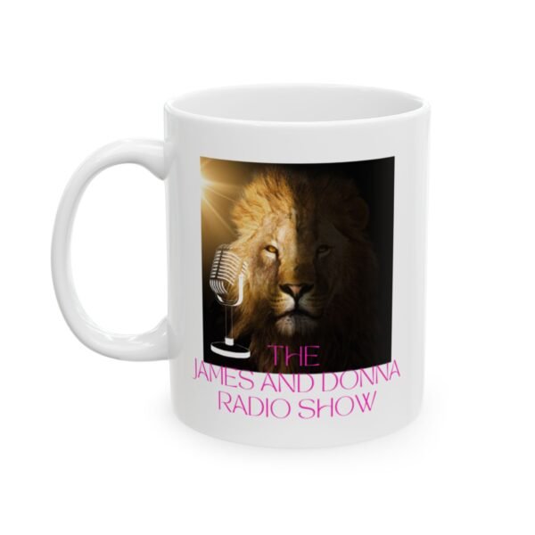 Official "The James And Donna Radio Show™" Ceramic Mug – 11oz & 15oz