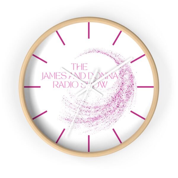 Official "James And Donna Radio Show" Wall Clock - Image 4