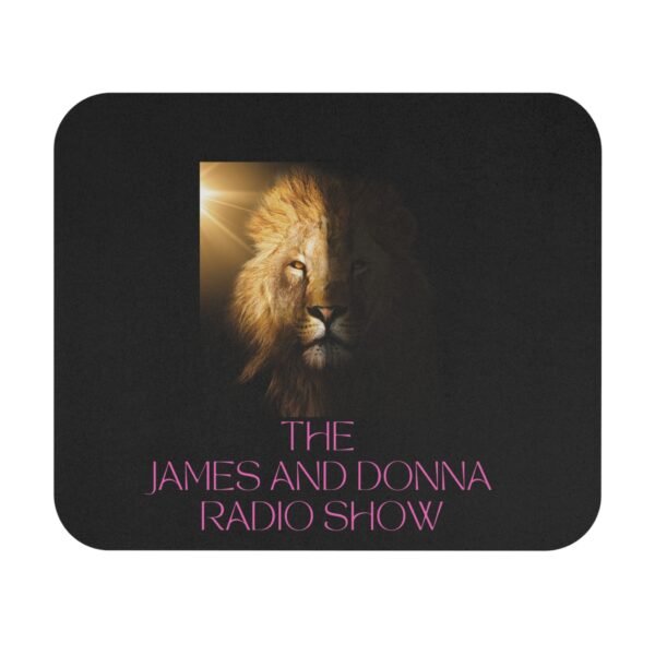 Official "The James And Donna Radio Show" Mouse Pad (Rectangle) - Image 2