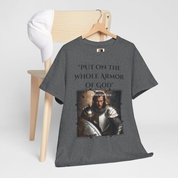 Armor of God Unisex Tee - Ephesians 6:11 European Male - Image 12