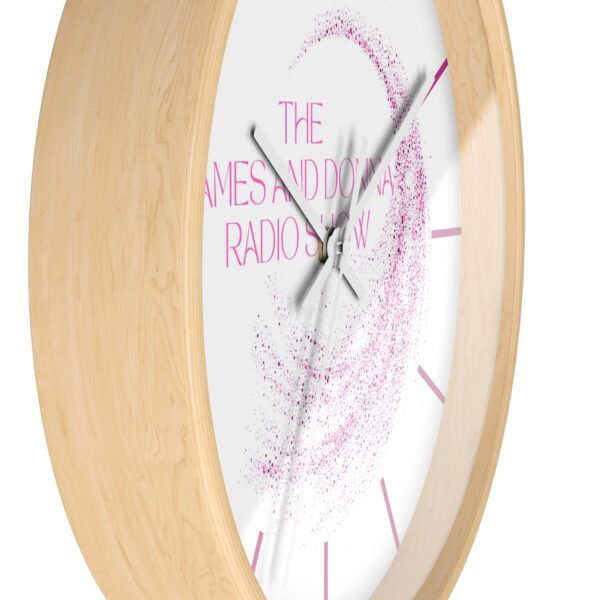Official "James And Donna Radio Show" Wall Clock - Image 5