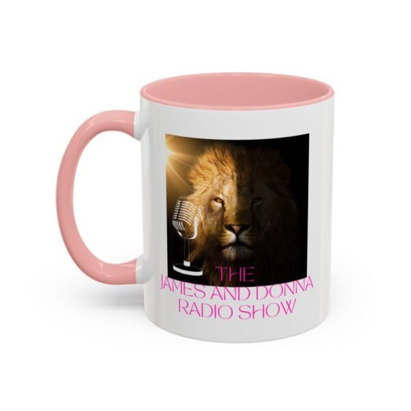 Official "The James and Donna Radio Show™" Accent Coffee Mug (11oz & 15oz) - Image 7