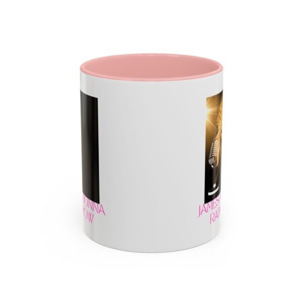Official "The James and Donna Radio Show™" Accent Coffee Mug (11oz & 15oz) - Image 5