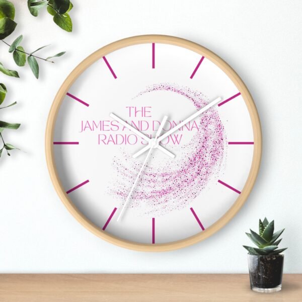 Official "James And Donna Radio Show" Wall Clock - Image 6