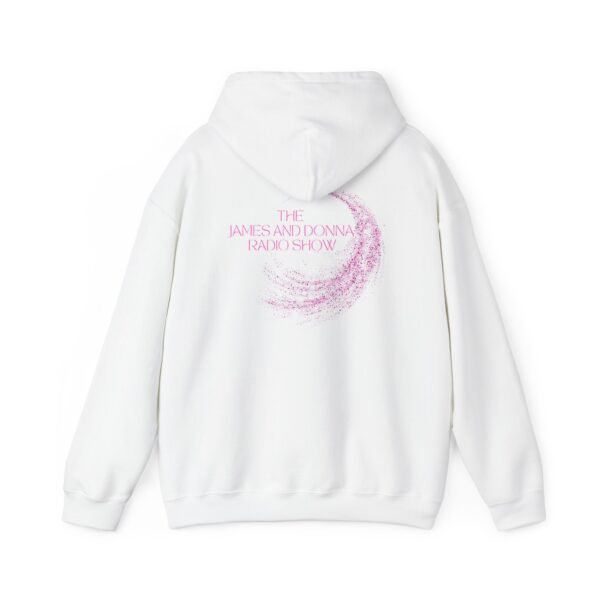 Official "The James And Donna Radio Show™" Unisex Hoodie – Heavy Blend™ Edition - Image 7