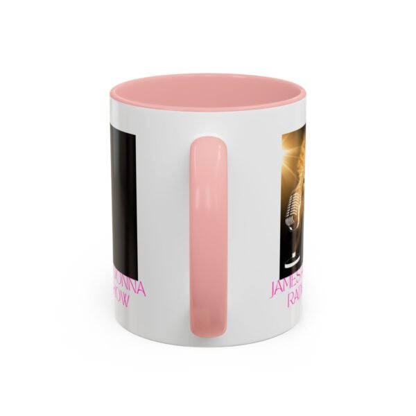 Official "The James and Donna Radio Show™" Accent Coffee Mug (11oz & 15oz) - Image 8