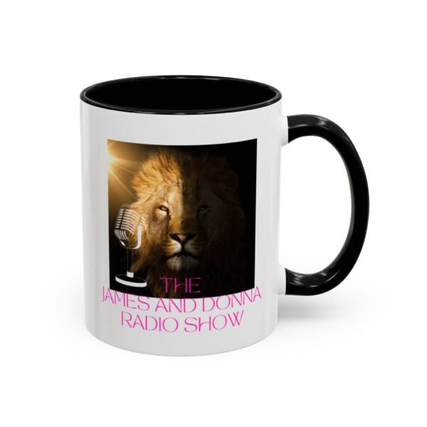 Official "The James and Donna Radio Show™" Accent Coffee Mug (11oz & 15oz)