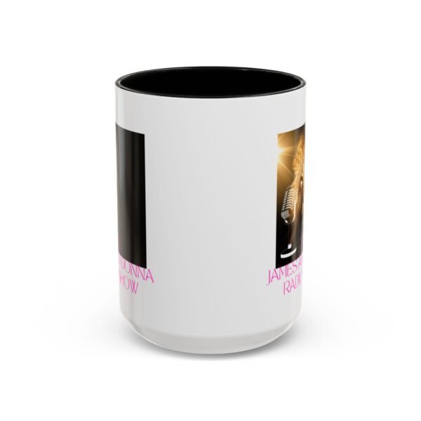 Official "The James and Donna Radio Show™" Accent Coffee Mug (11oz & 15oz) - Image 13